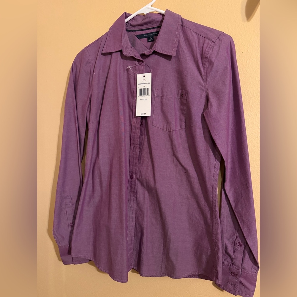 Tommy Hilfiger Women’s Lavender Shirt
